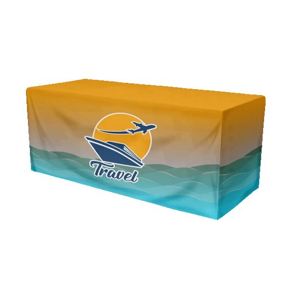 IMPORT 8%27 Fitted Open-Back Full-Color Table Throw 1 IMPORT 8%27 Fitted Open-Back Full-Color Table Throw 1