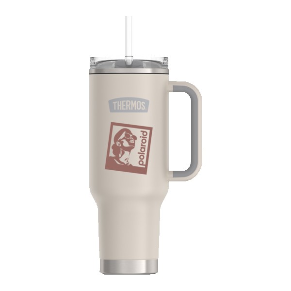 Thermos 40oz Stainless Steel Cup Holder Mug 1