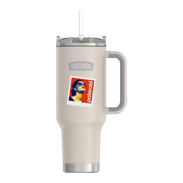 Thermos 40oz Stainless Steel Cup Holder Mug 1