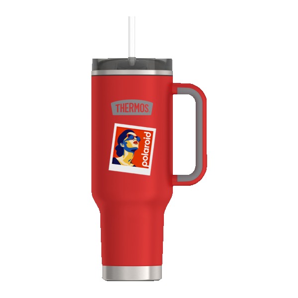 Thermos 40oz Stainless Steel Cup Holder Mug 1