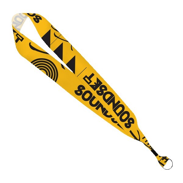 1 1/2" Dye-Sublimated Satin Ribbon Lanyard 1 1 1/2" Dye-Sublimated Satin Ribbon Lanyard 1