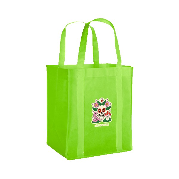 Vespera Recycled Non-Woven Grocery Tote w/Bottom Insert 1