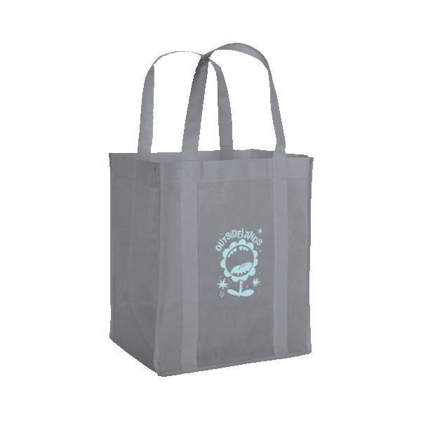 Vespera Recycled Non-Woven Grocery Tote w/Bottom Insert 1