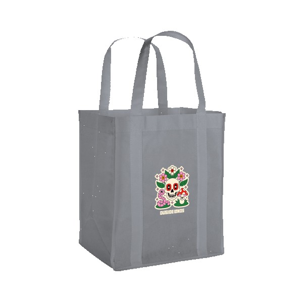 Vespera Recycled Non-Woven Grocery Tote w/Bottom Insert 1