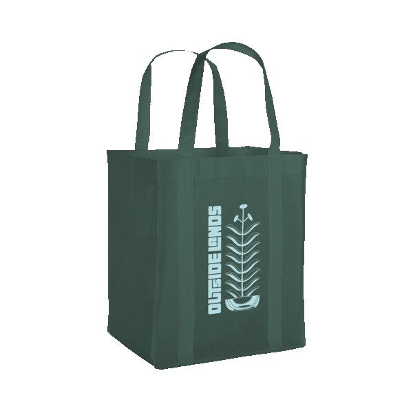 Vespera Recycled Non-Woven Grocery Tote w/Bottom Insert 1