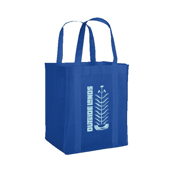 Vespera Recycled Non-Woven Grocery Tote w/Bottom Insert 1