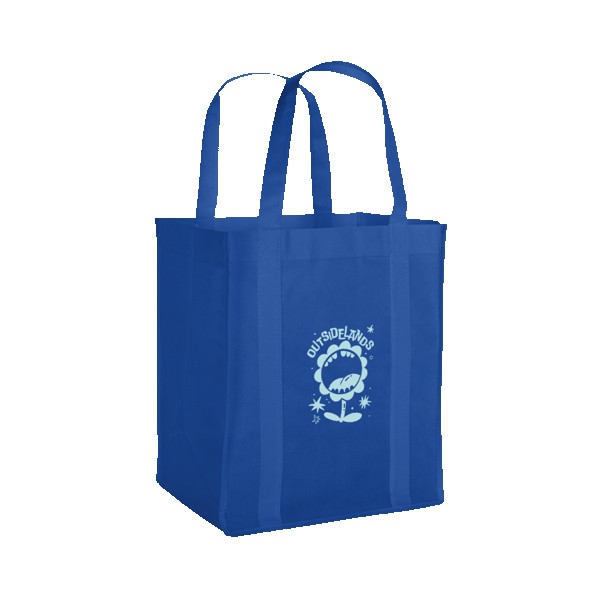 Vespera Recycled Non-Woven Grocery Tote w/Bottom Insert 1
