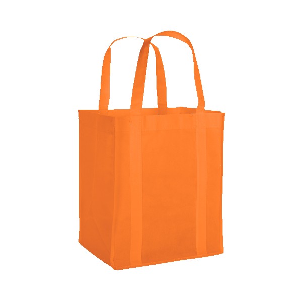 Vespera Recycled Non-Woven Grocery Tote w/Bottom Insert 1