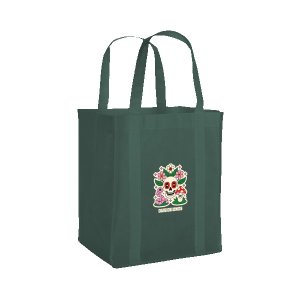 Vespera Recycled Non-Woven Grocery Tote w/Bottom Insert 1