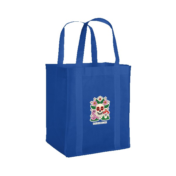 Vespera Recycled Non-Woven Grocery Tote w/Bottom Insert 1