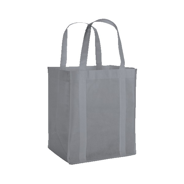 Vespera Recycled Non-Woven Grocery Tote w/Bottom Insert 1