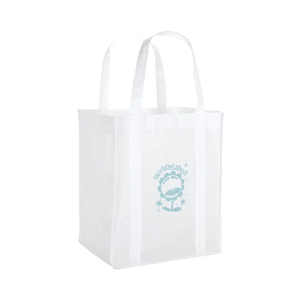 Vespera Recycled Non-Woven Grocery Tote w/Bottom Insert 1