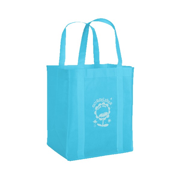 Vespera Recycled Non-Woven Grocery Tote w/Bottom Insert 1