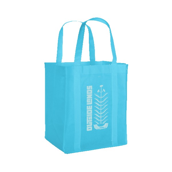 Vespera Recycled Non-Woven Grocery Tote w/Bottom Insert 1