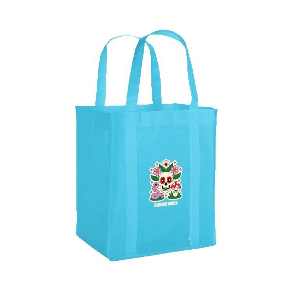 Vespera Recycled Non-Woven Grocery Tote w/Bottom Insert 1