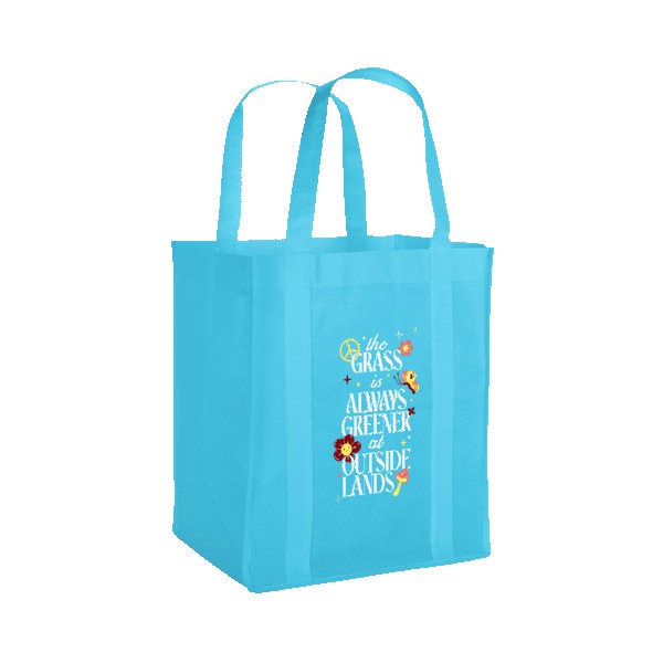 Vespera Recycled Non-Woven Grocery Tote w/Bottom Insert 1