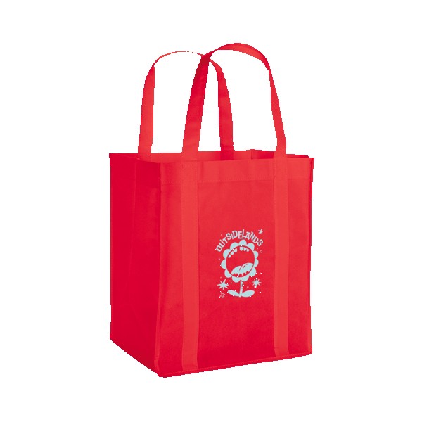 Vespera Recycled Non-Woven Grocery Tote w/Bottom Insert 1