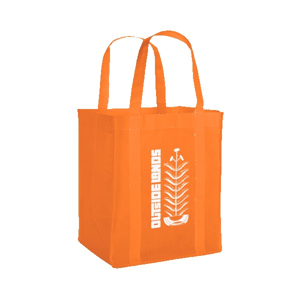 Vespera Recycled Non-Woven Grocery Tote w/Bottom Insert 1
