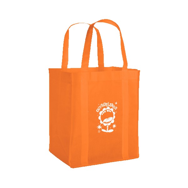 Vespera Recycled Non-Woven Grocery Tote w/Bottom Insert 1