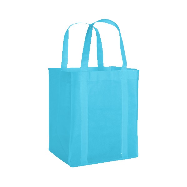 Vespera Recycled Non-Woven Grocery Tote w/Bottom Insert 1
