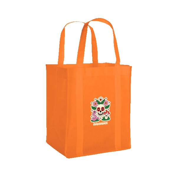 Vespera Recycled Non-Woven Grocery Tote w/Bottom Insert 1