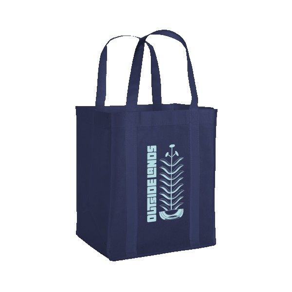 Vespera Recycled Non-Woven Grocery Tote w/Bottom Insert 1
