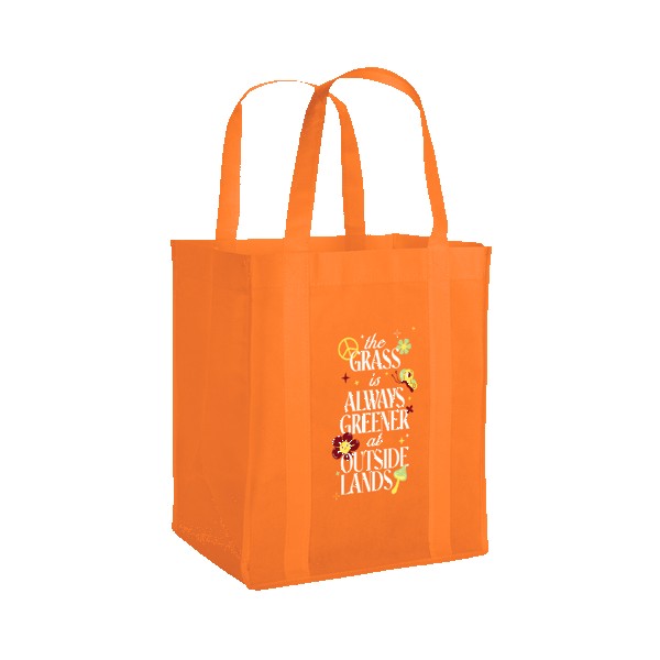 Vespera Recycled Non-Woven Grocery Tote w/Bottom Insert 1