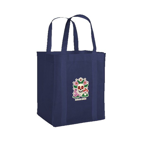 Vespera Recycled Non-Woven Grocery Tote w/Bottom Insert 1