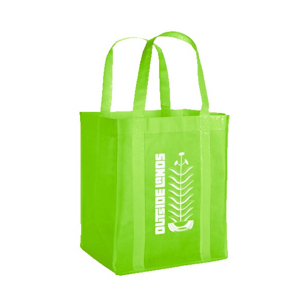 Vespera Recycled Non-Woven Grocery Tote w/Bottom Insert 1