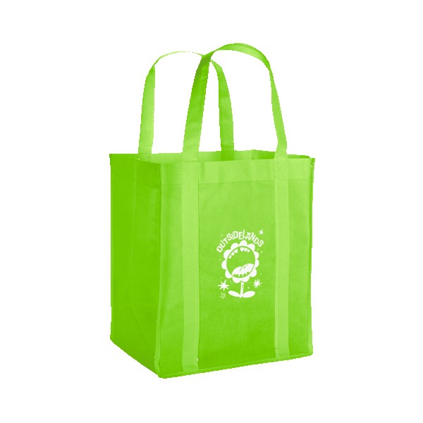 Vespera Recycled Non-Woven Grocery Tote w/Bottom Insert 1