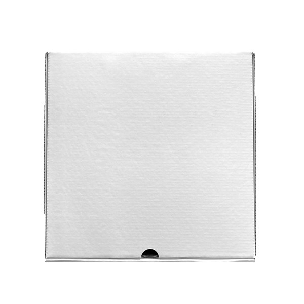 10" x 10" x 4" Custom White Corrugate Gift Box and 4" x 6" Card 1