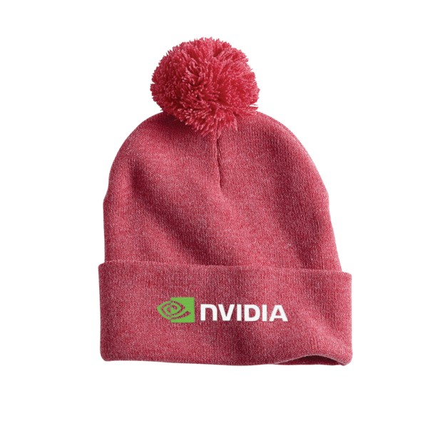 Sportsman SP15 12" Pom-Pom Knit Beanie 1