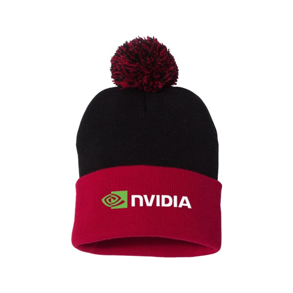 Sportsman SP15 12" Pom-Pom Knit Beanie 1