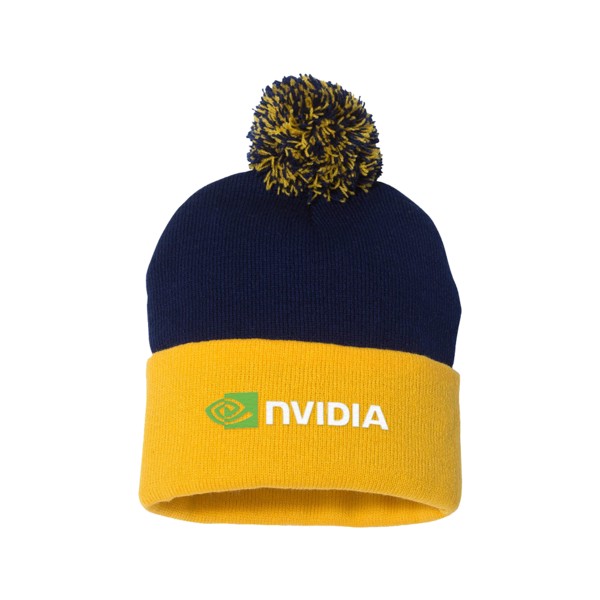 Sportsman SP15 12" Pom-Pom Knit Beanie 1