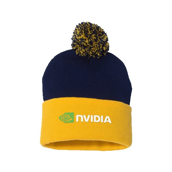 Sportsman SP15 12" Pom-Pom Knit Beanie 1