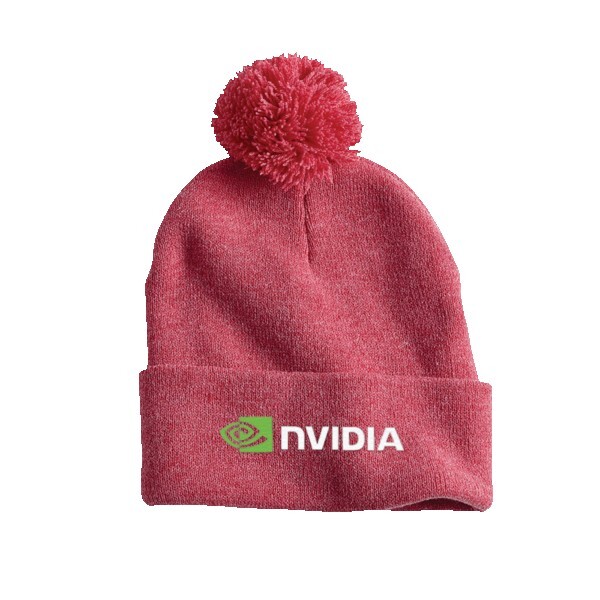 Sportsman SP15 12" Pom-Pom Knit Beanie 1