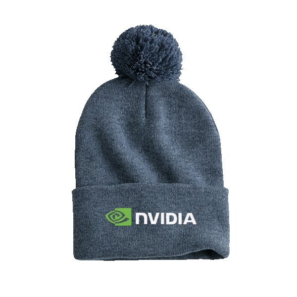 Sportsman SP15 12" Pom-Pom Knit Beanie 1