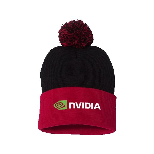 Sportsman SP15 12" Pom-Pom Knit Beanie 1