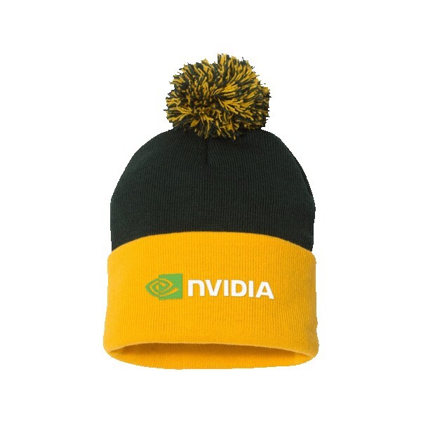 Sportsman SP15 12" Pom-Pom Knit Beanie 1