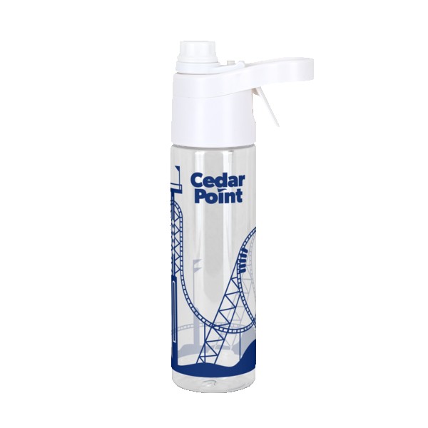 Spritzer 20 oz rPET Spray Water Bottle 1