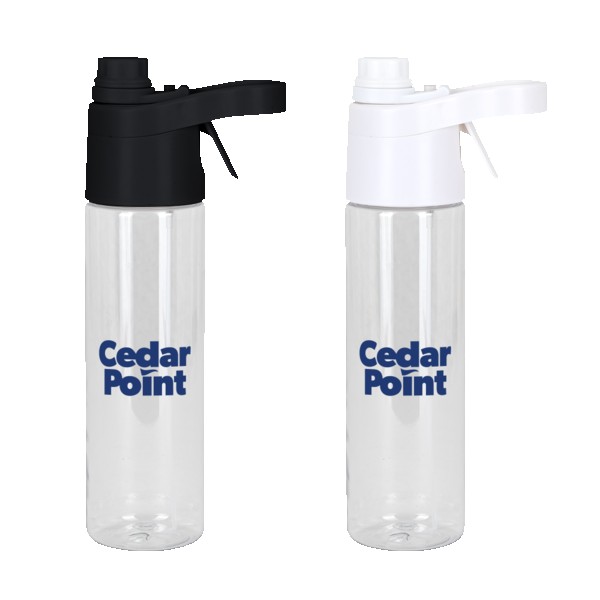 Spritzer 20 oz rPET Spray Water Bottle 1