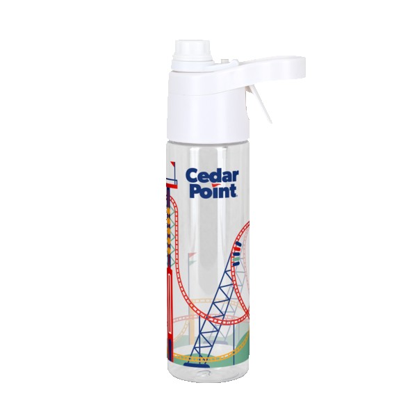 Spritzer 20 oz rPET Spray Water Bottle 1