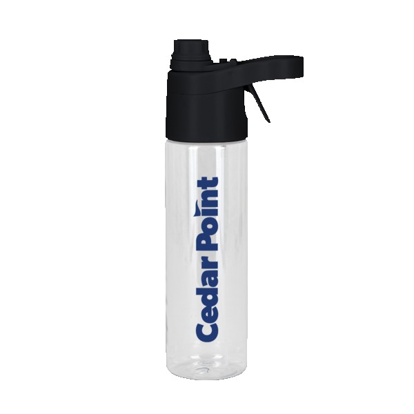 Spritzer 20 oz rPET Spray Water Bottle 1