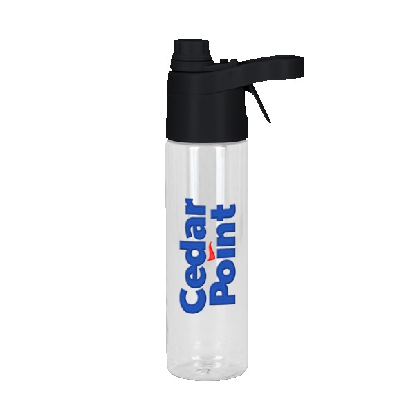 Spritzer 20 oz rPET Spray Water Bottle 1