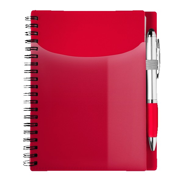 Sorbet Notebook Set with matching pen (PB2571). 1