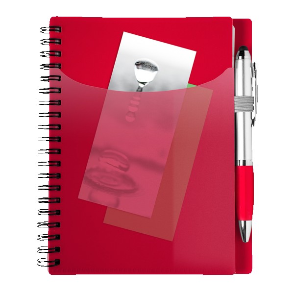 Sorbet Notebook Set with matching pen (PB2571). 1