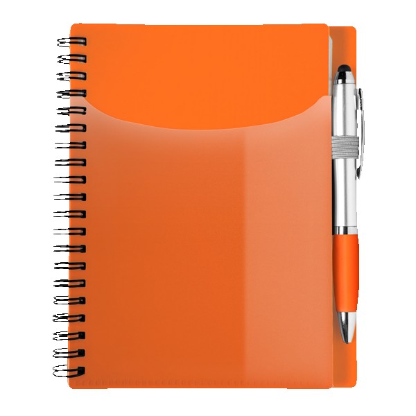 Sorbet Notebook Set with matching pen (PB2571). 1