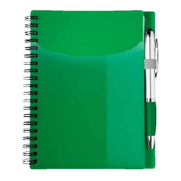 Sorbet Notebook Set with matching pen (PB2571). 1