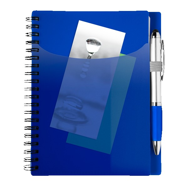Sorbet Notebook Set with matching pen (PB2571). 1