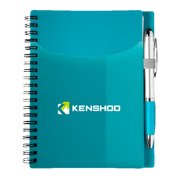 Sorbet Notebook Set with matching pen (PB2571). 1